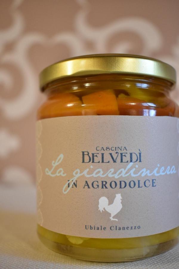 Cascina Belvedi Pensionat Clanezzo Exteriör bild